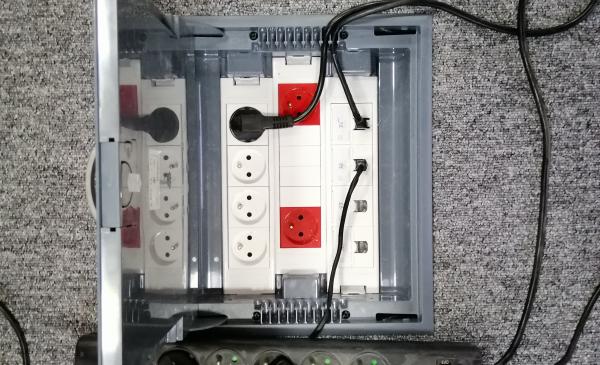 Réseau Electricité et Informatique - Boites au sol 